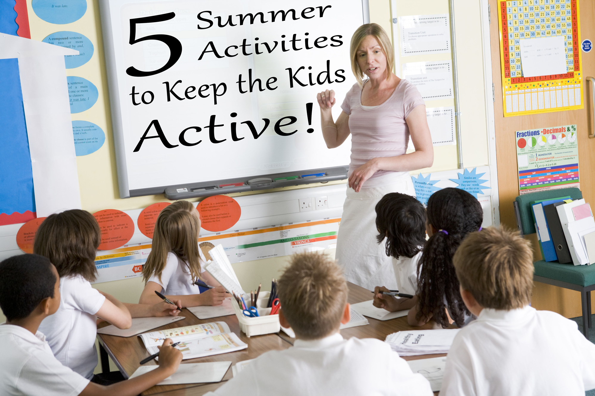 5 Summer Activities to Keep the Kids Active!
